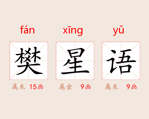 樊星语