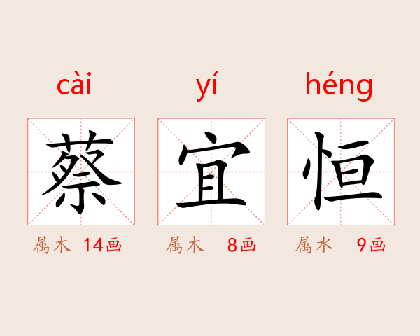 蔡宜恒