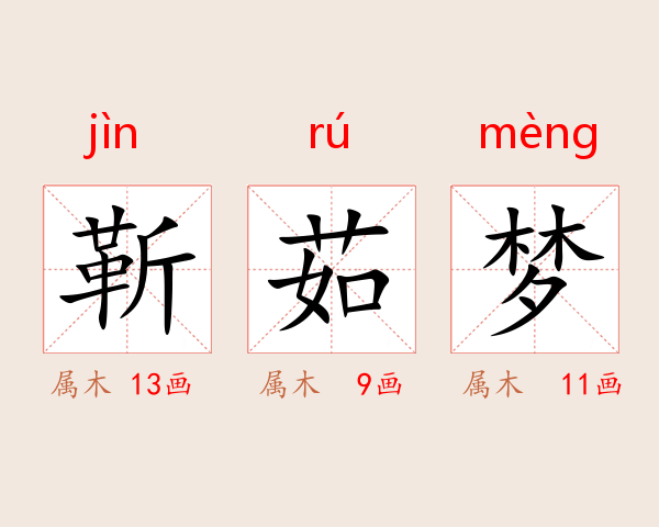 靳茹梦
