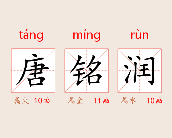 唐铭润