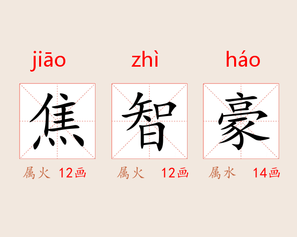 焦智豪