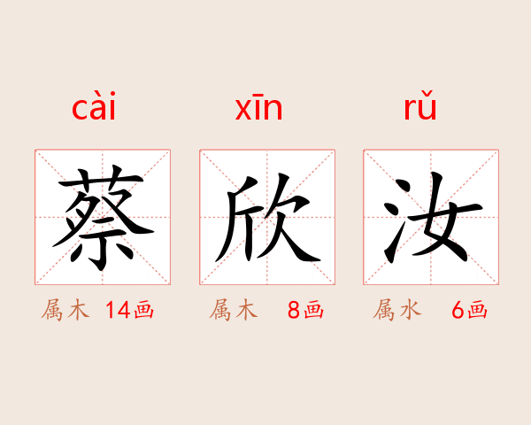 蔡欣汝
