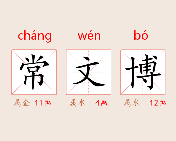 常文博