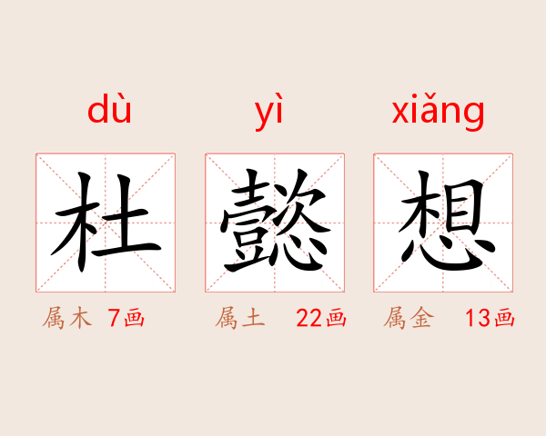杜懿想