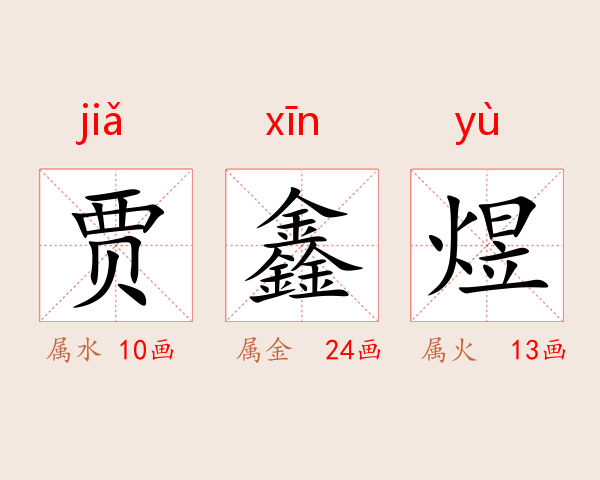 贾鑫煜