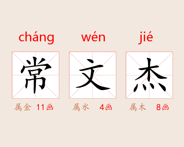常文杰