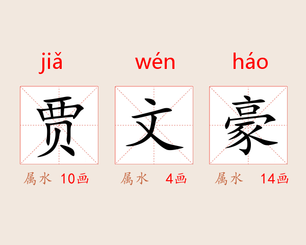 贾文豪