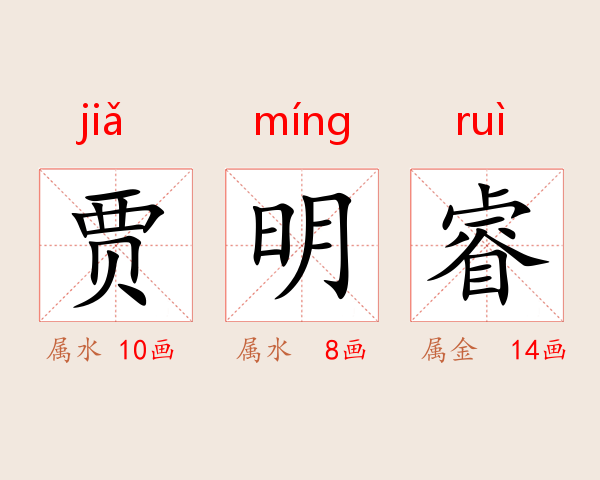 贾明睿