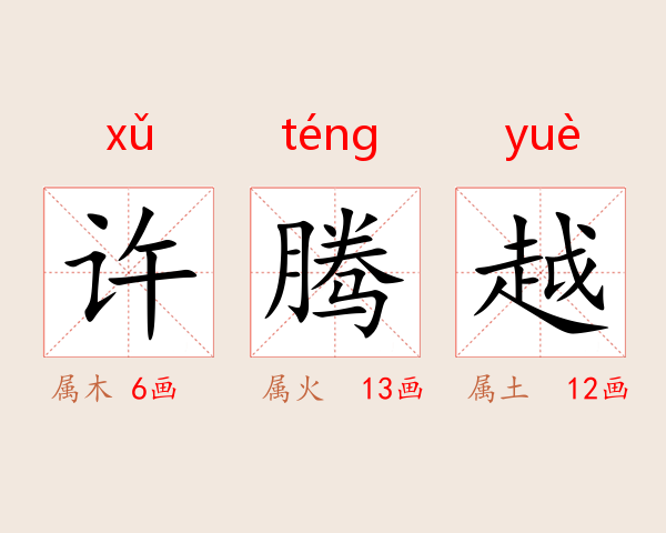 许腾越
