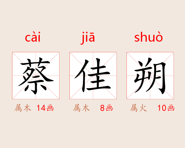 蔡佳朔