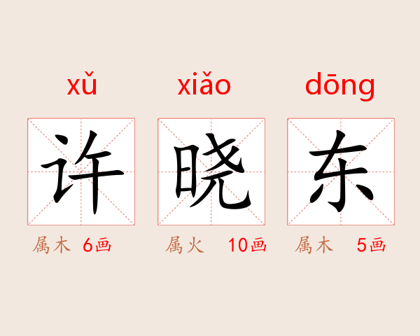 许晓东