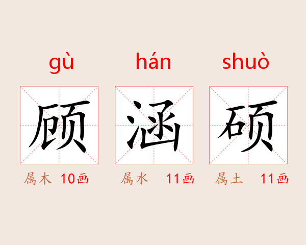顾涵硕