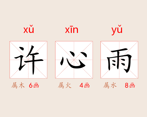 许心雨