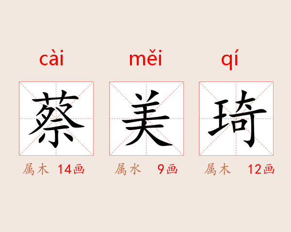 蔡美琦