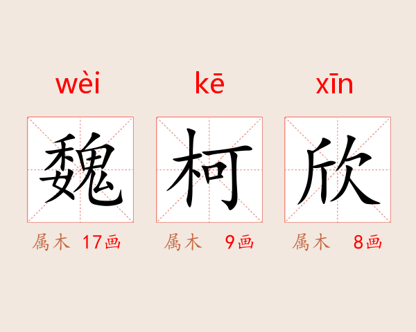 魏柯欣