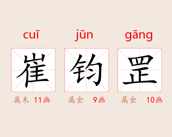 崔钧罡