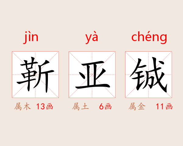 靳亚铖