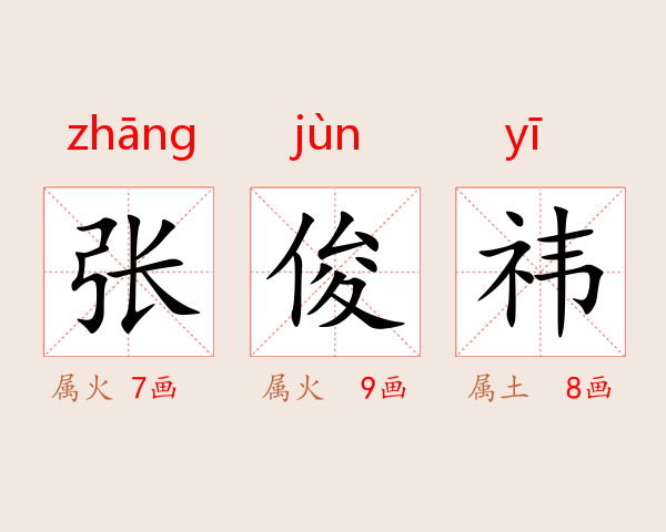 张俊祎