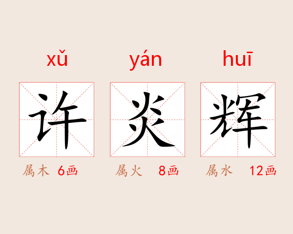 许炎辉