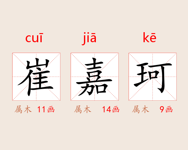 崔嘉珂