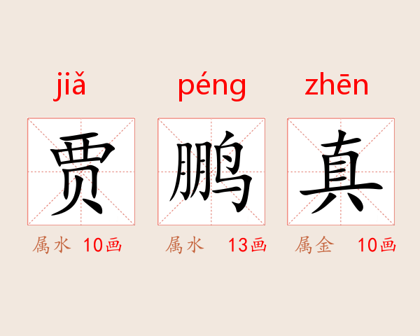 贾鹏真
