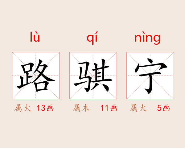路骐宁