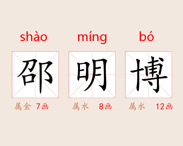 邵明博