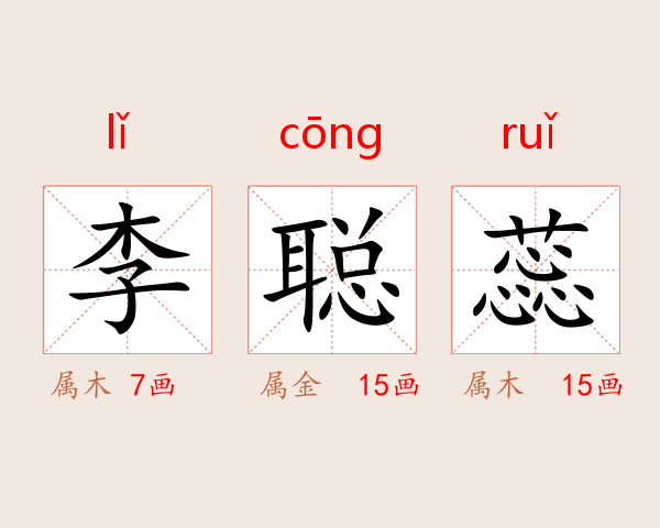 李聪蕊