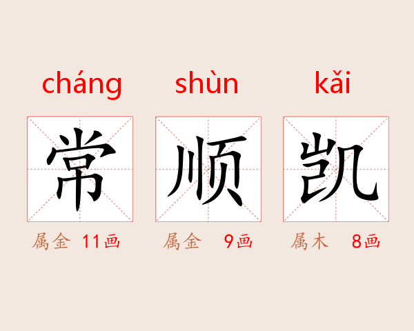 常顺凯