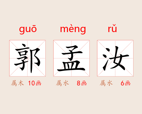 郭孟汝