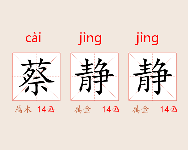 蔡静静