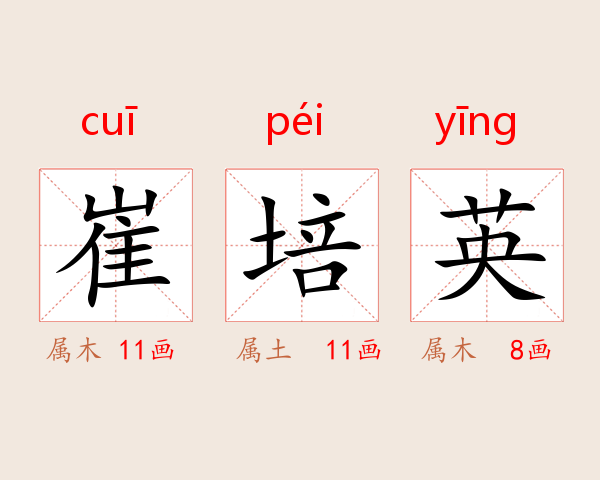 崔培英
