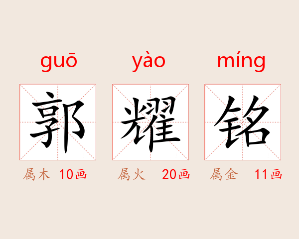 郭耀铭