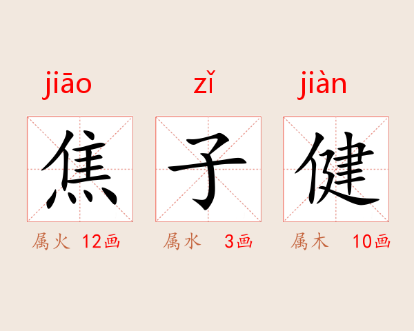 焦子健